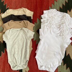 Unisex Baby Bodysuit/Onesie Bundle 0-3 Months
